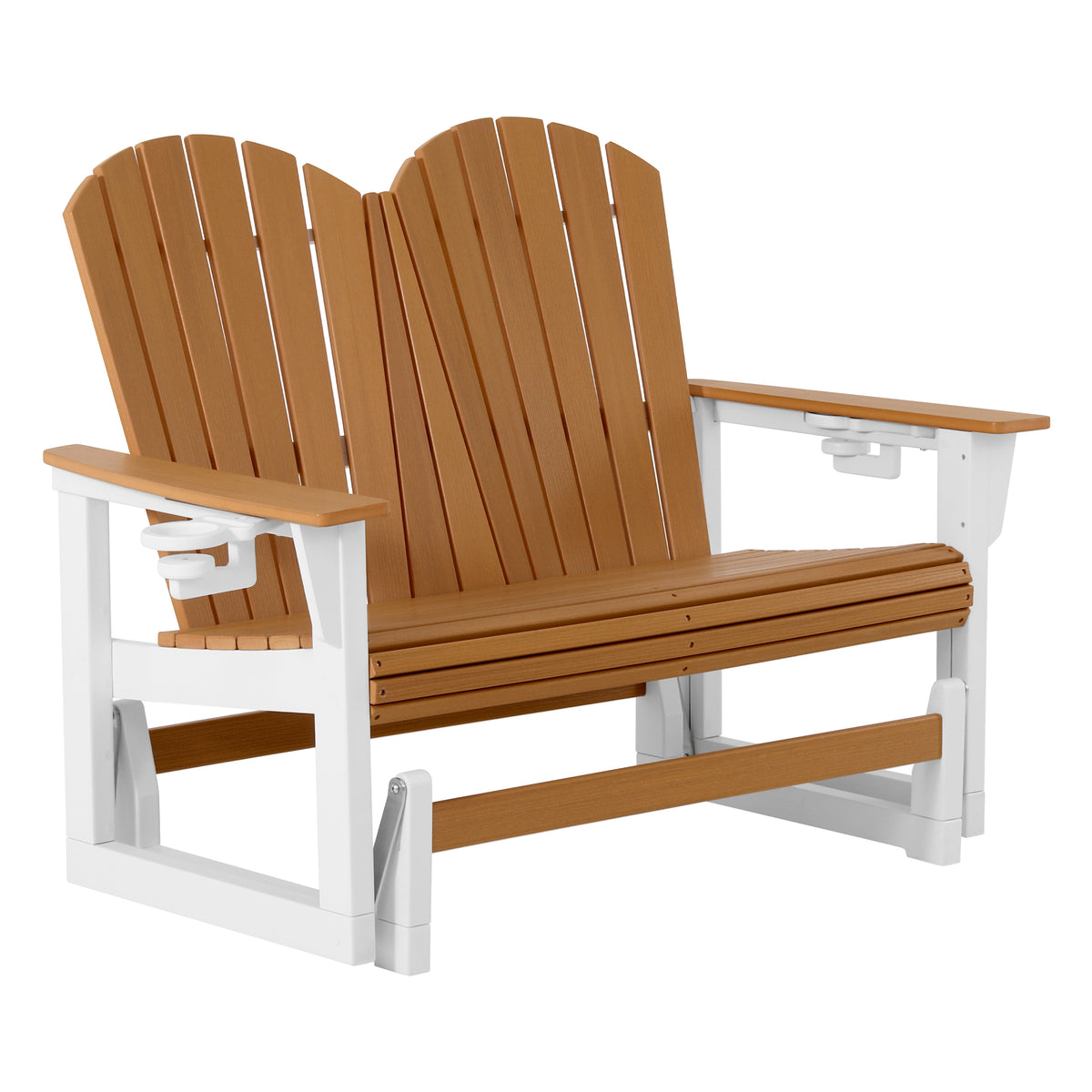 Adirondack 52“ Glider With Cup Holder