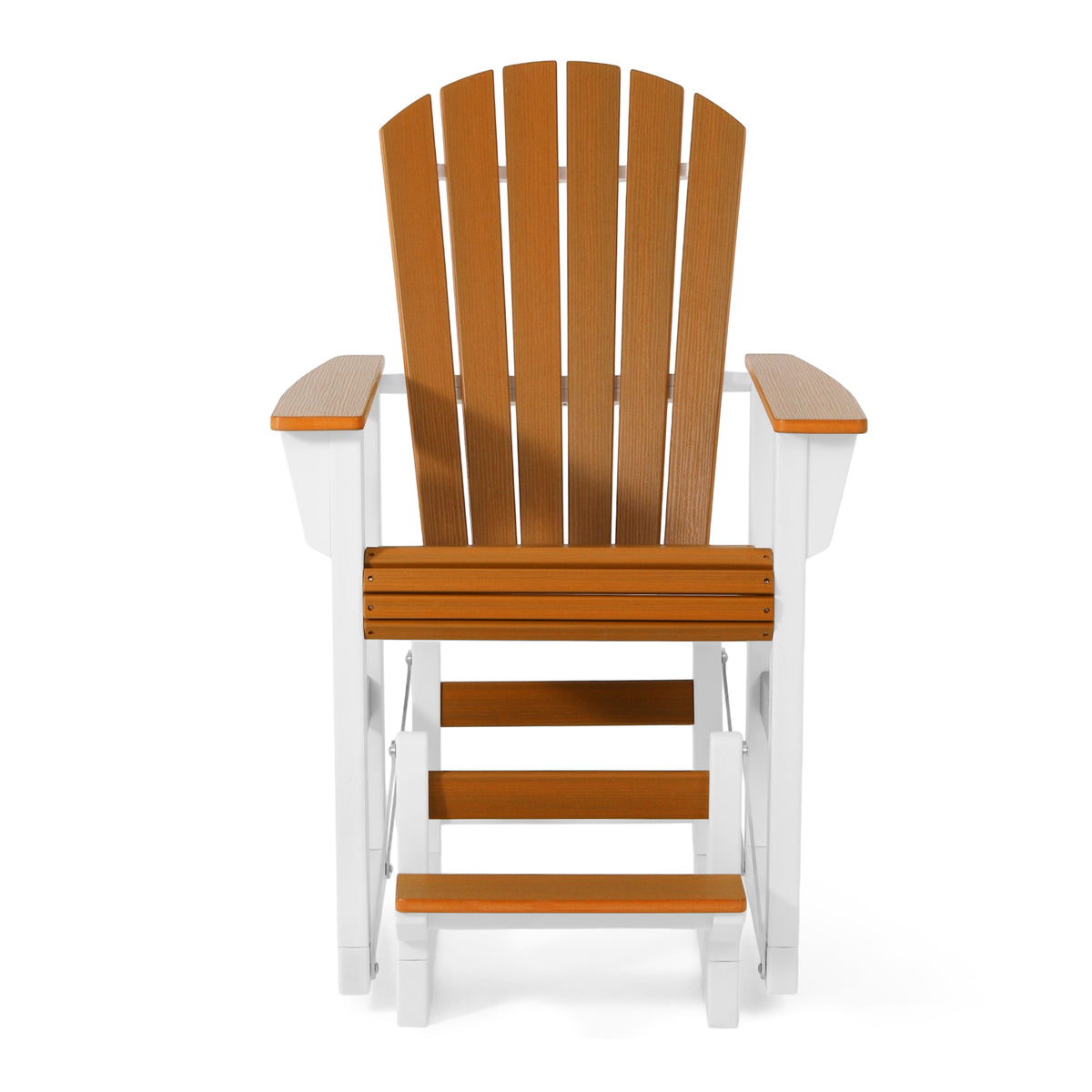 Adirondack Counter Glider With Cup Holder