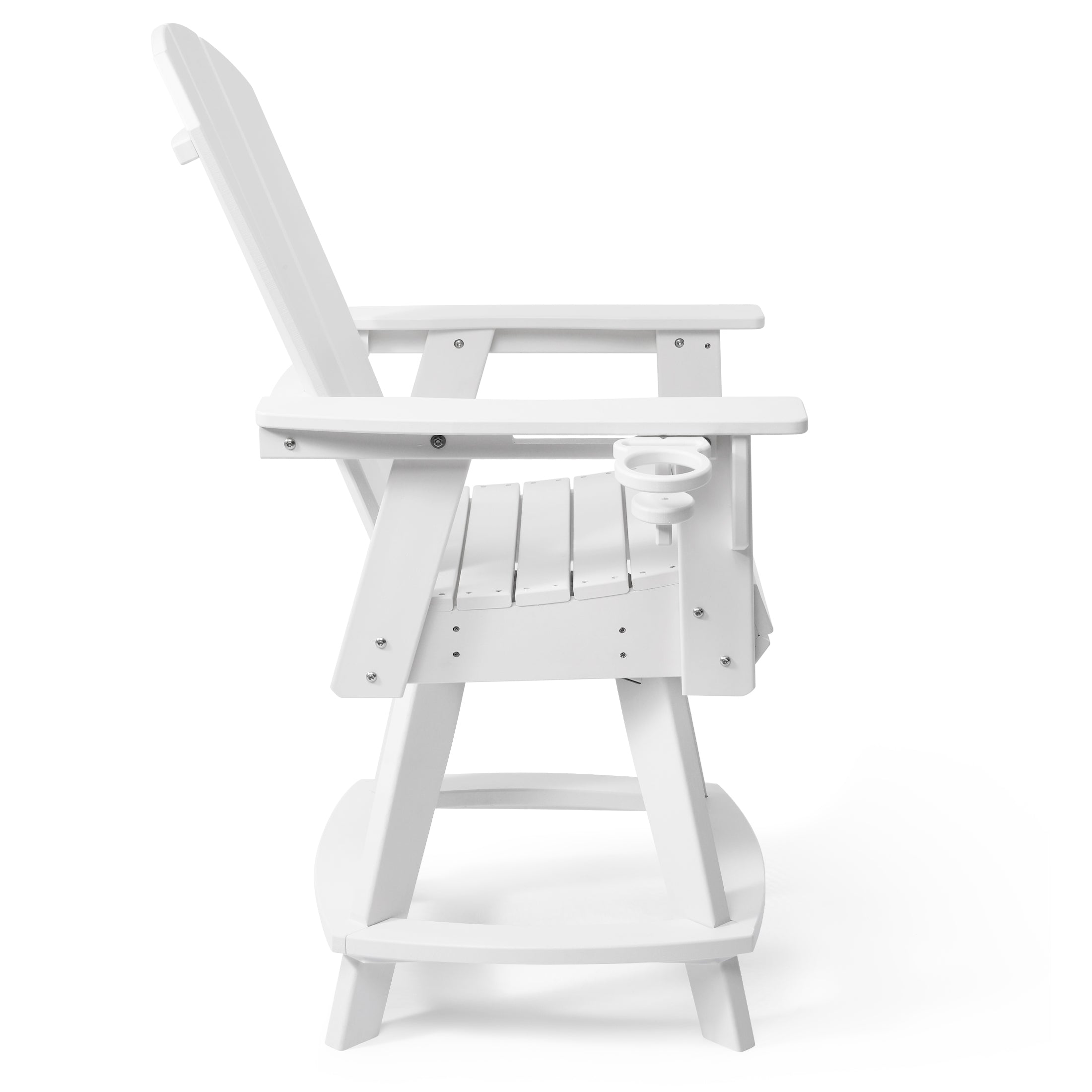 Chatham Adirondack Swivel Counter Chair with Cup Holder