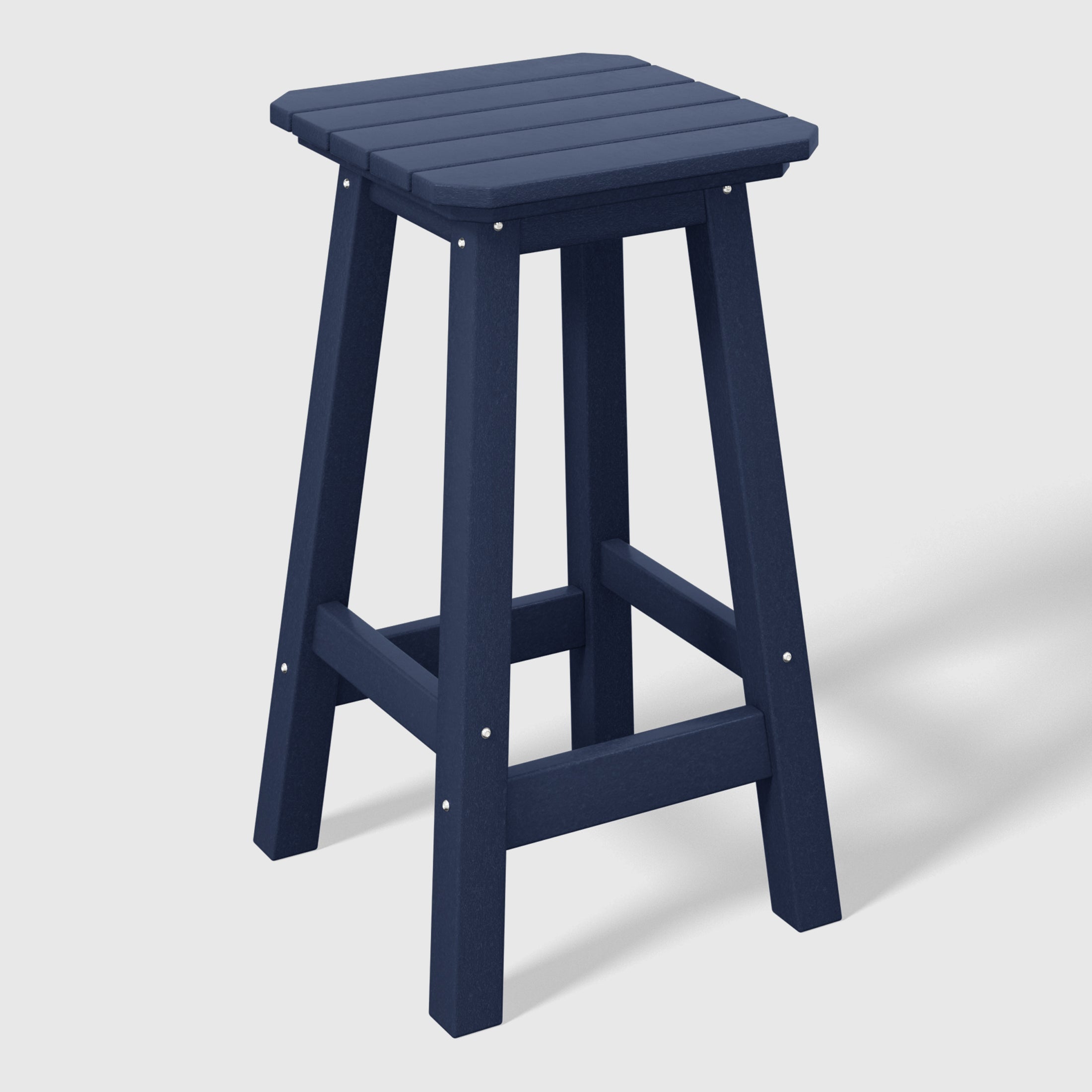 Stockholm All-Weather Outdoor Square Counter Stool (24" Seat Height)