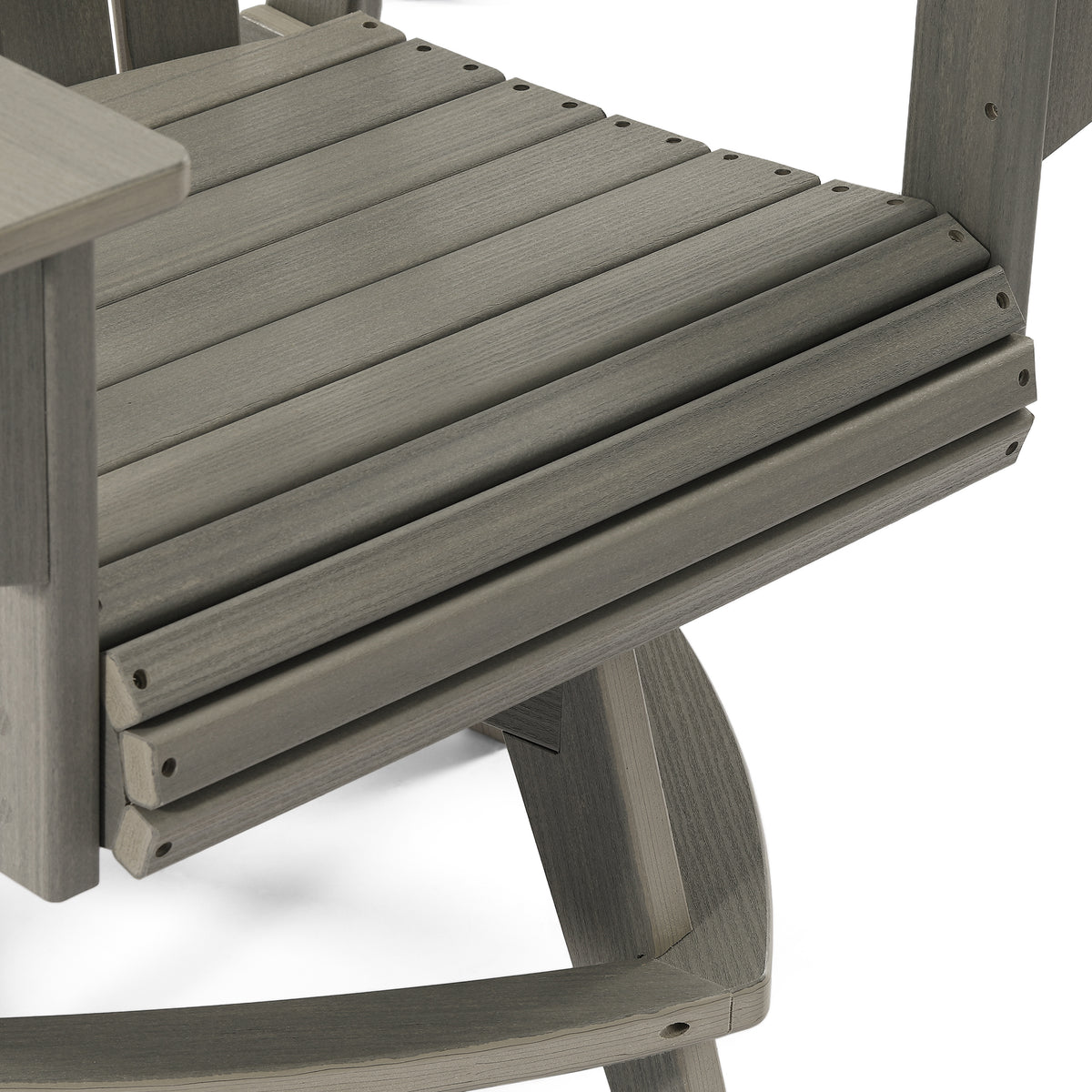 Heritage Ridge Adirondack Swivel Dining Chair With Cup Holder