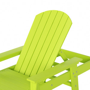 Westport Classic All-Weather Outdoor Adirondack Reclining Sun Lounger With Arms Rests