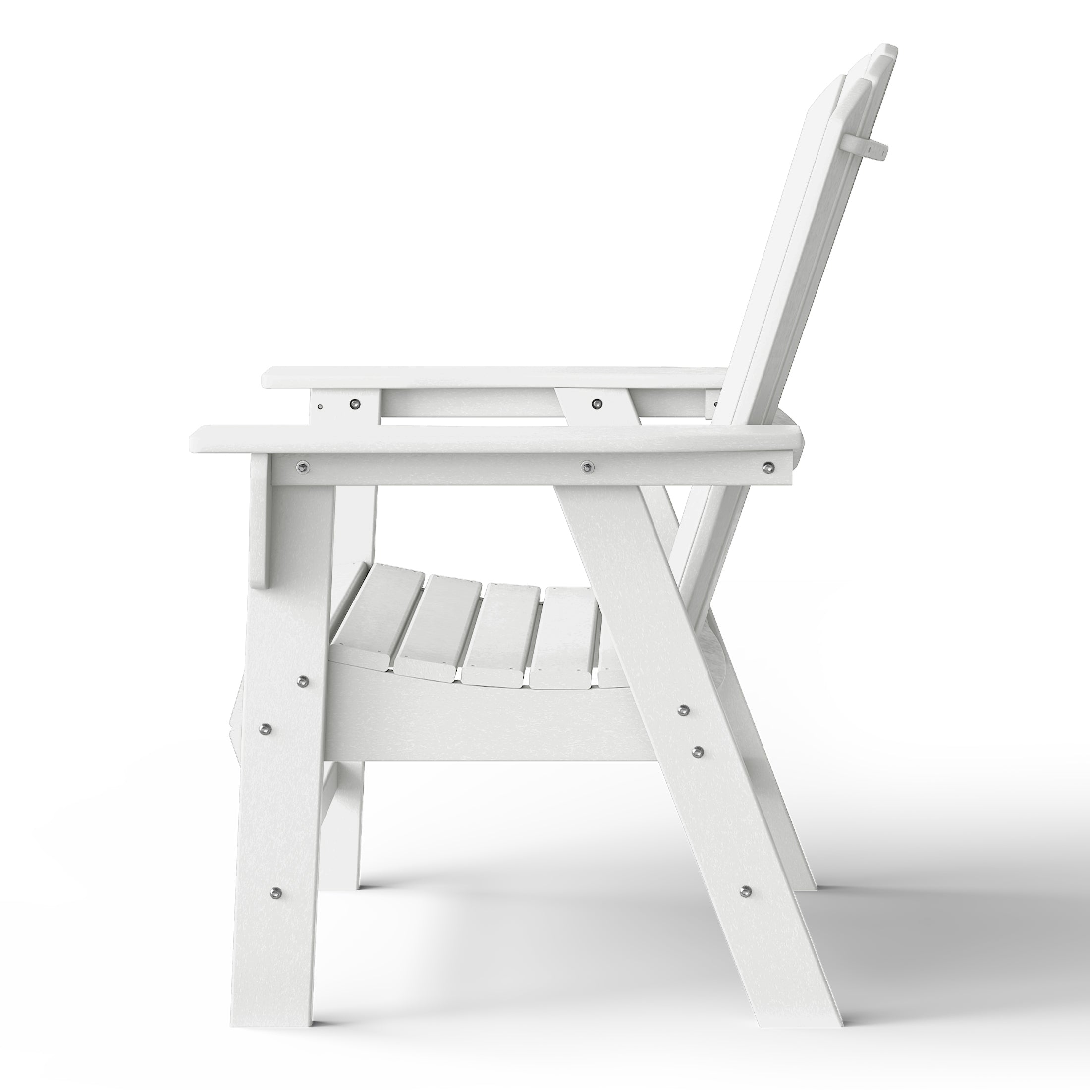 Westport All-Weather Outdoor Classic Adirondack Dining Chair