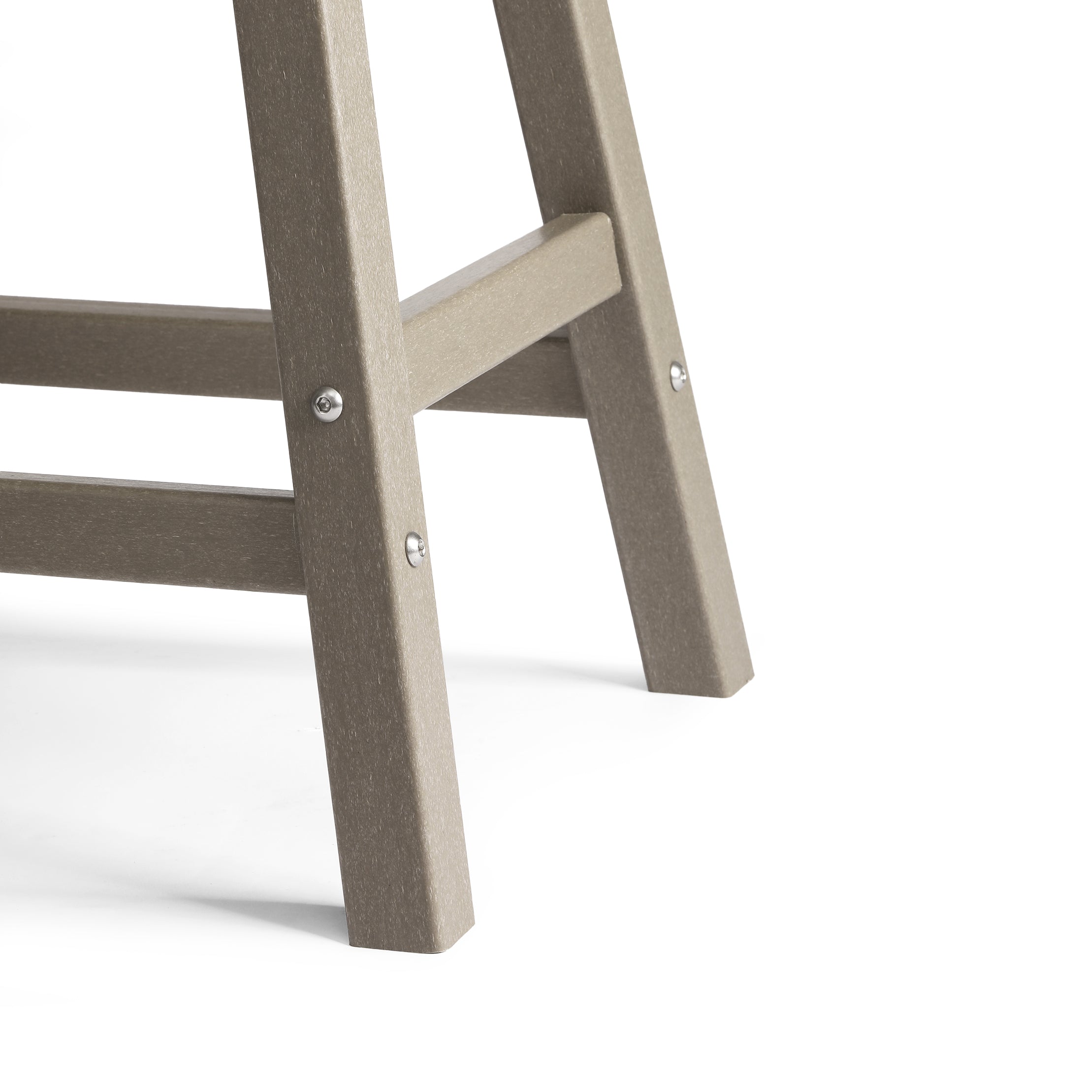 Stockholm All-Weather Outdoor Saddle Counter Stool (24" Height)