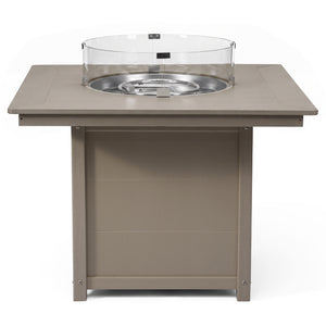 Sedona Square 42" Dining Fire Pit Table