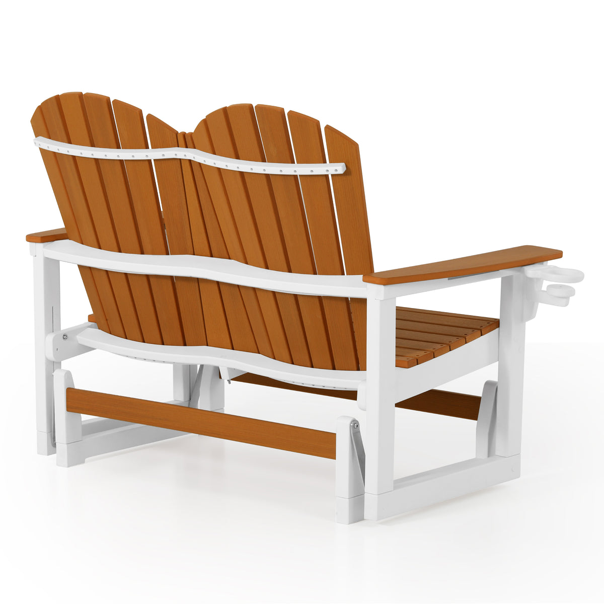 Adirondack 52“ Glider With Cup Holder