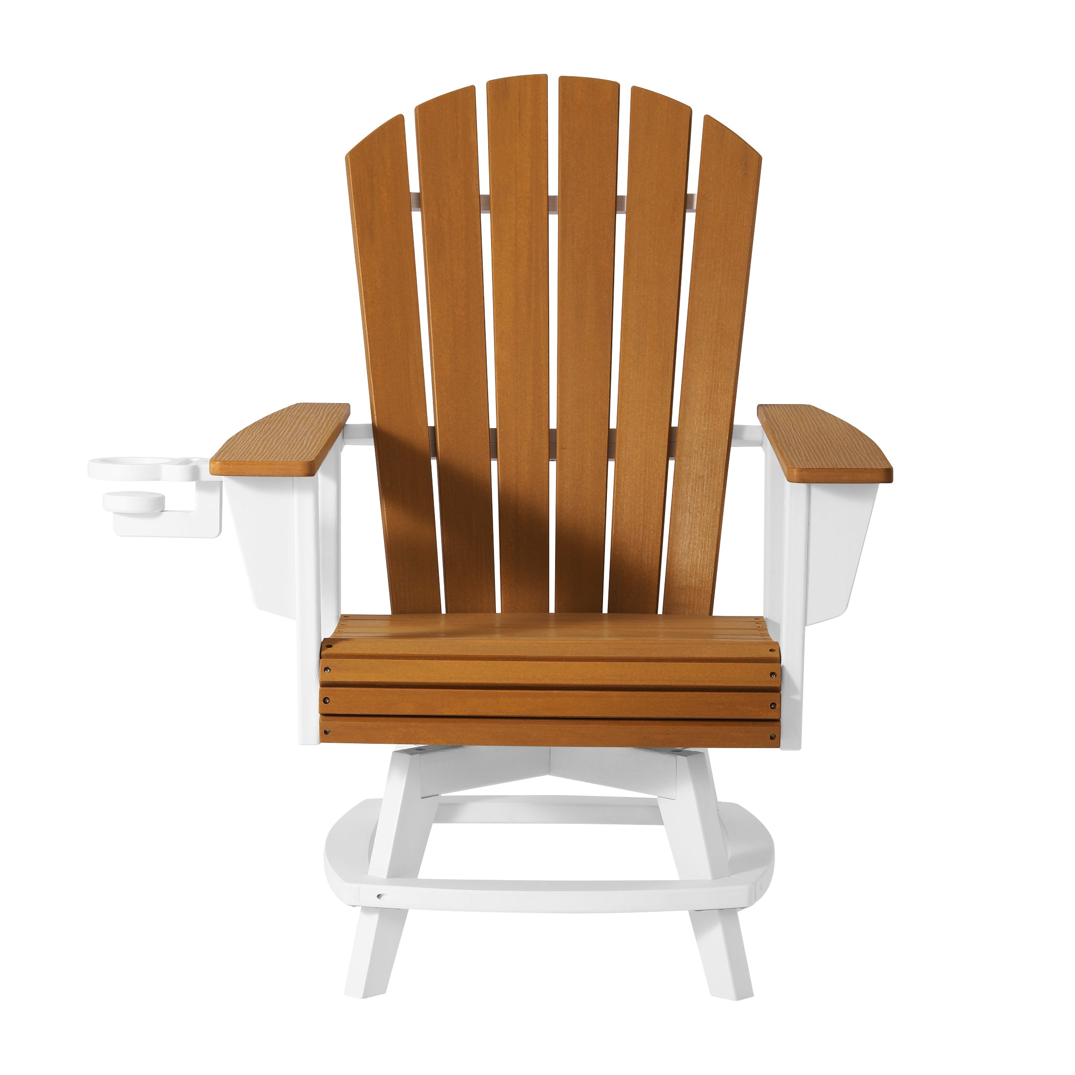 Heritage Ridge Adirondack Swivel Dining Chair With Cup Holder