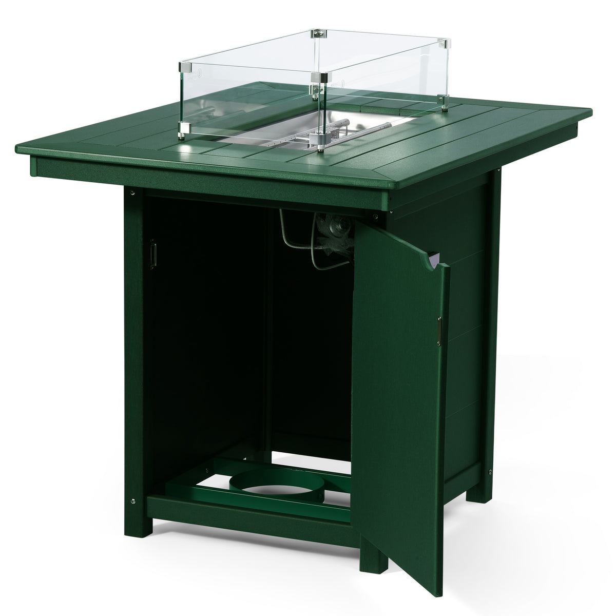 Sedona Rectangular 34" X 46" Counter Fire Pit Table