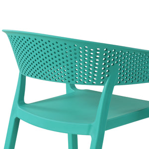 Polyform Stacking Dining Arm Chair (Set of 2)