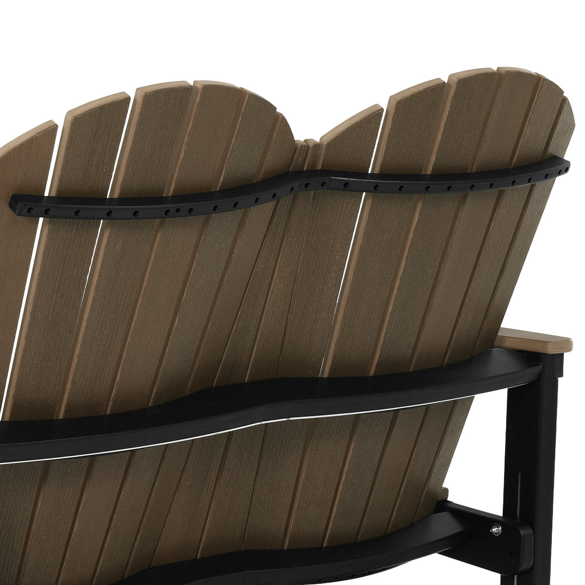 Adirondack 52“ Glider With Cup Holder