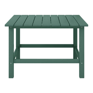 Tiny Terraces Kids' All-Weather Outdoor Square Dining Table (31" Top)