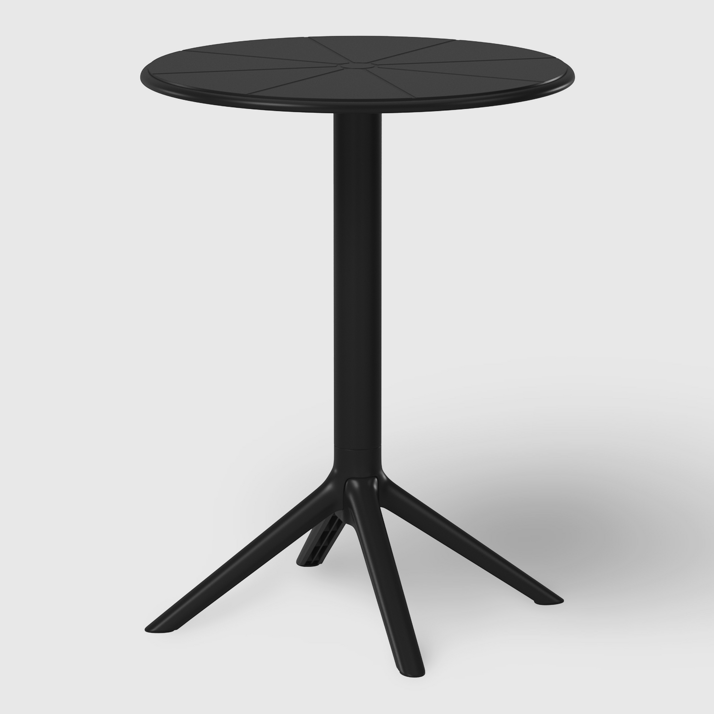 POLYTRENDS™ Copenhagen Solstråle All-Weather Indoor/Outdoor Round Bistro Table (23.5" Table Top)