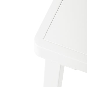 Polyform 59" x 35.4" Steel Rectangular Dining Table