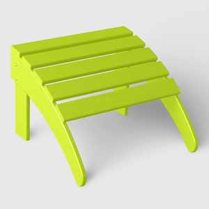 All-Weather Outdoor Adirondack Chair Folding Foot Rest/Ottoman