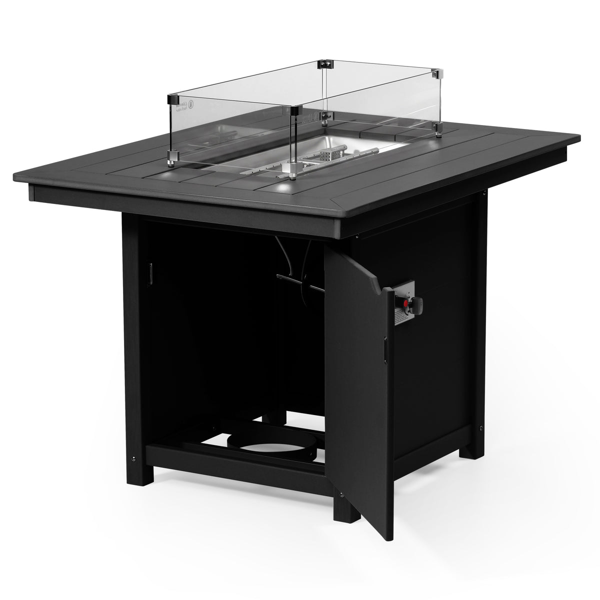 Sedona Rectangular 34" X 46" Dining Fire Pit Table