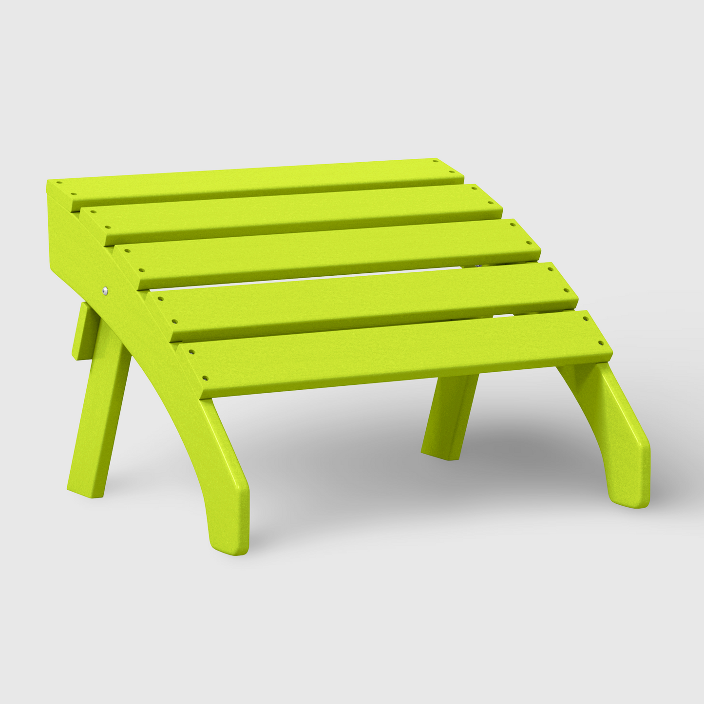POLYTRENDS™ Westport All-Weather Outdoor Adirondack Folding Foot Rest/Ottoman