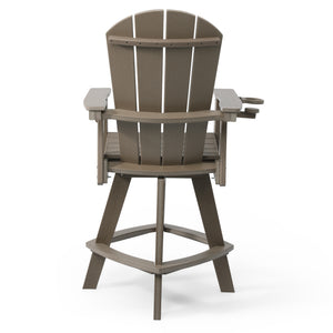 Chatham Adirondack Swivel Bar Chair with Cup Holder