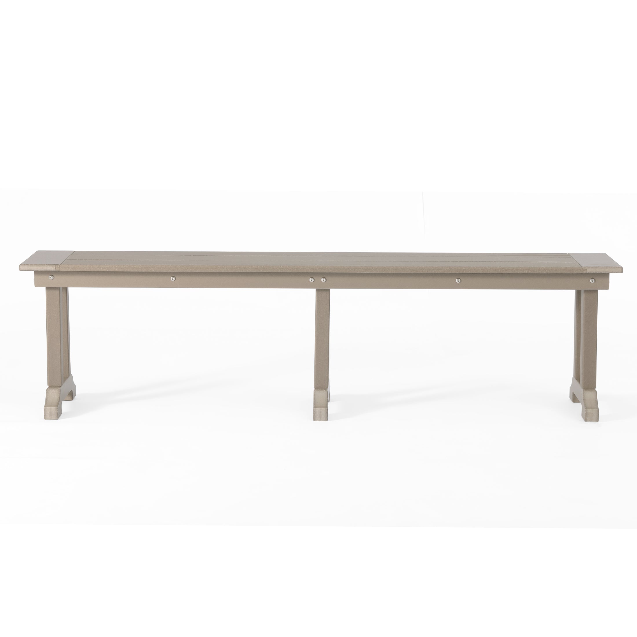 Tuscany All-Weather Outdoor 65" Trestle Dining Bench