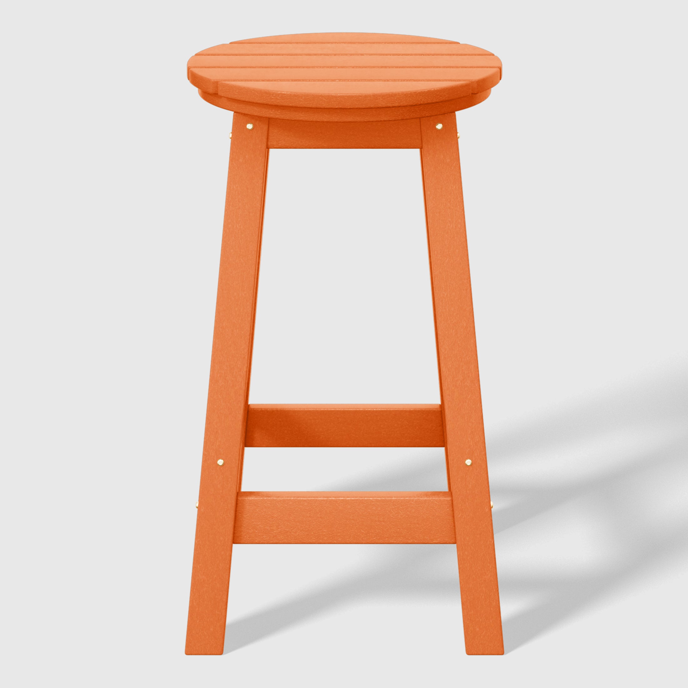 Stockholm All-Weather Outdoor Round Counter Stool (24" Height)
