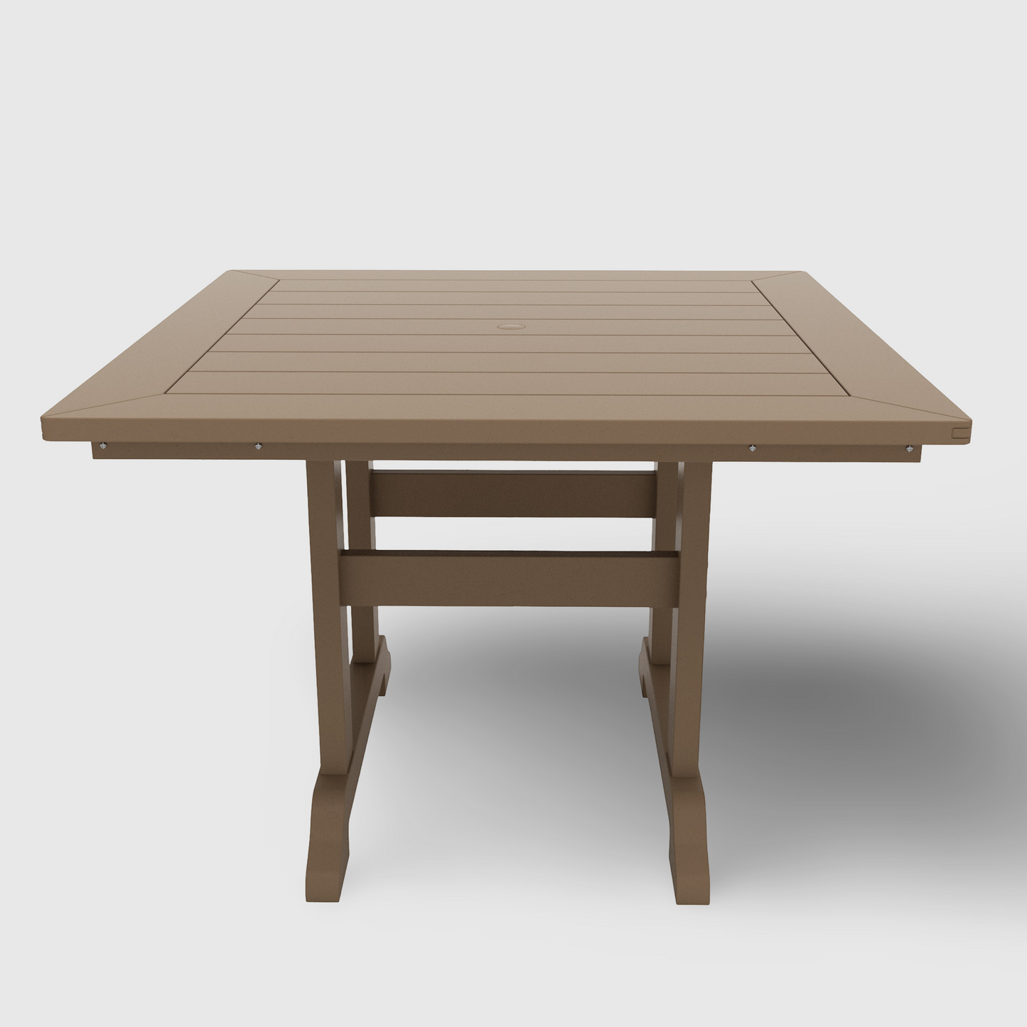 POLYTRENDS™ Tuscany All-Weather Outdoor Square Dining Table (43" Top)