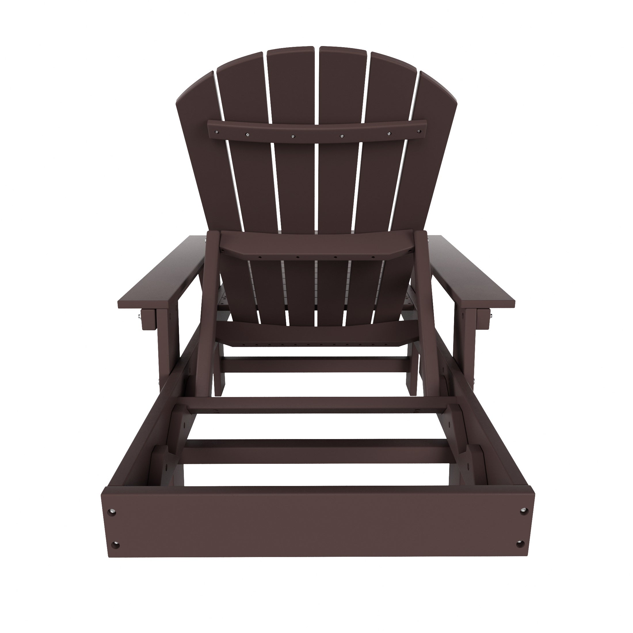 Westport Classic All-Weather Outdoor Adirondack Reclining Sun Lounger With Arms Rests
