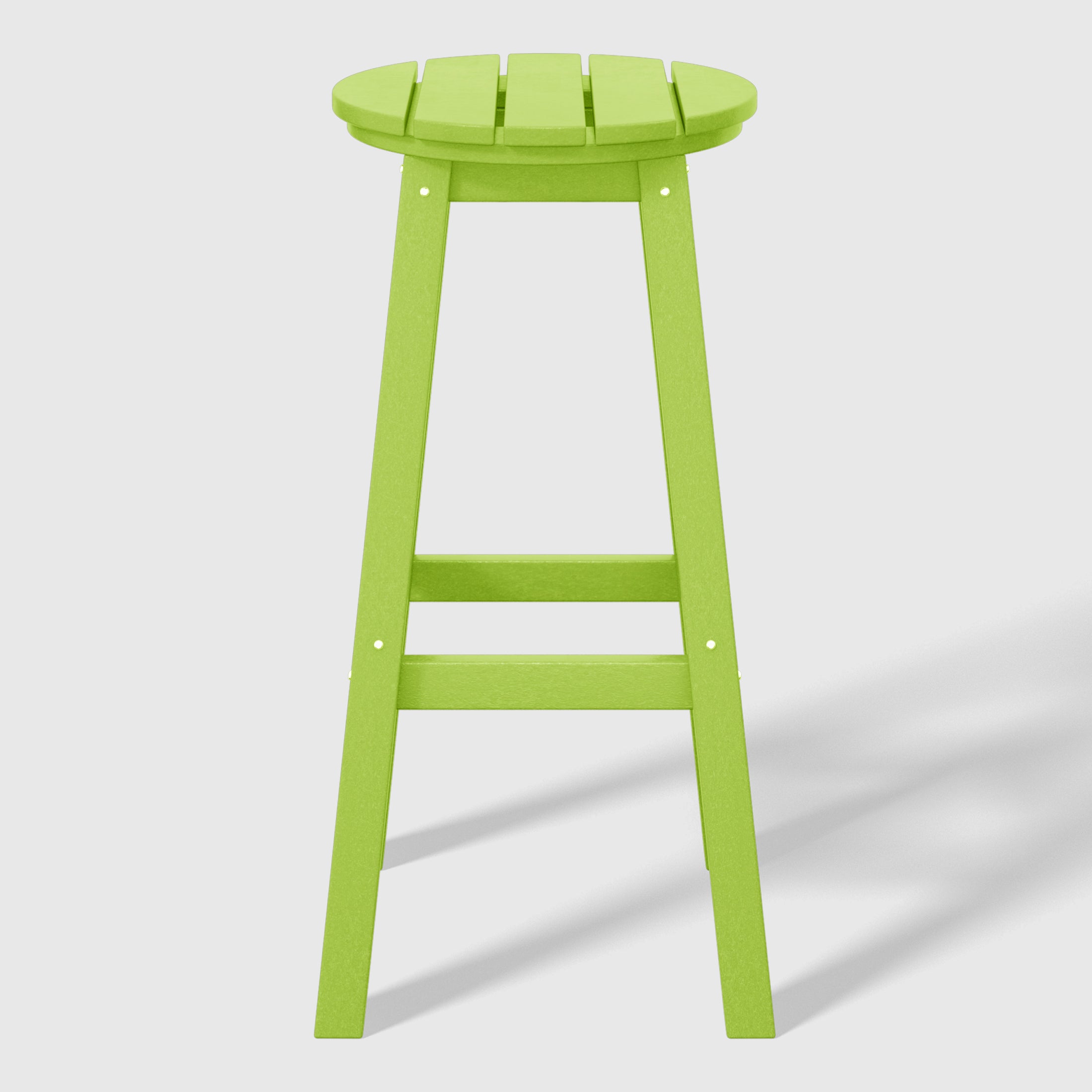 Stockholm All-Weather Outdoor Round Bar Stool (29" Height)
