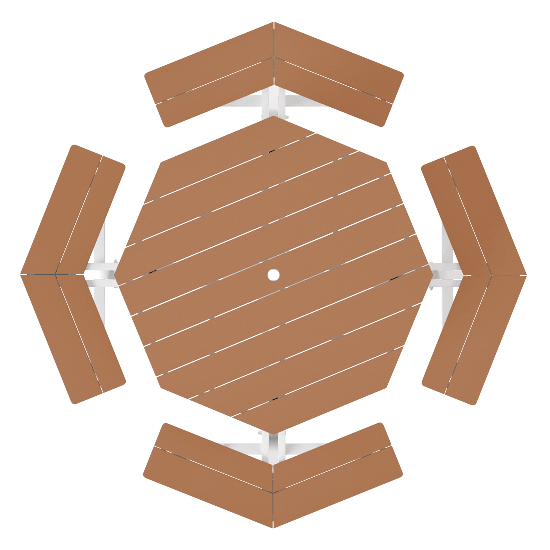 Vista 48" Octagon Picnic Table