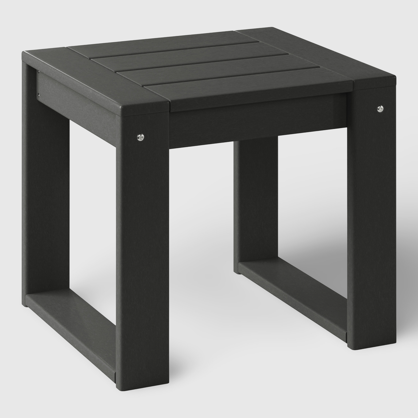POLYTRENDS™ Signature All-Weather Outdoor Patio Side Table (17" Wide)