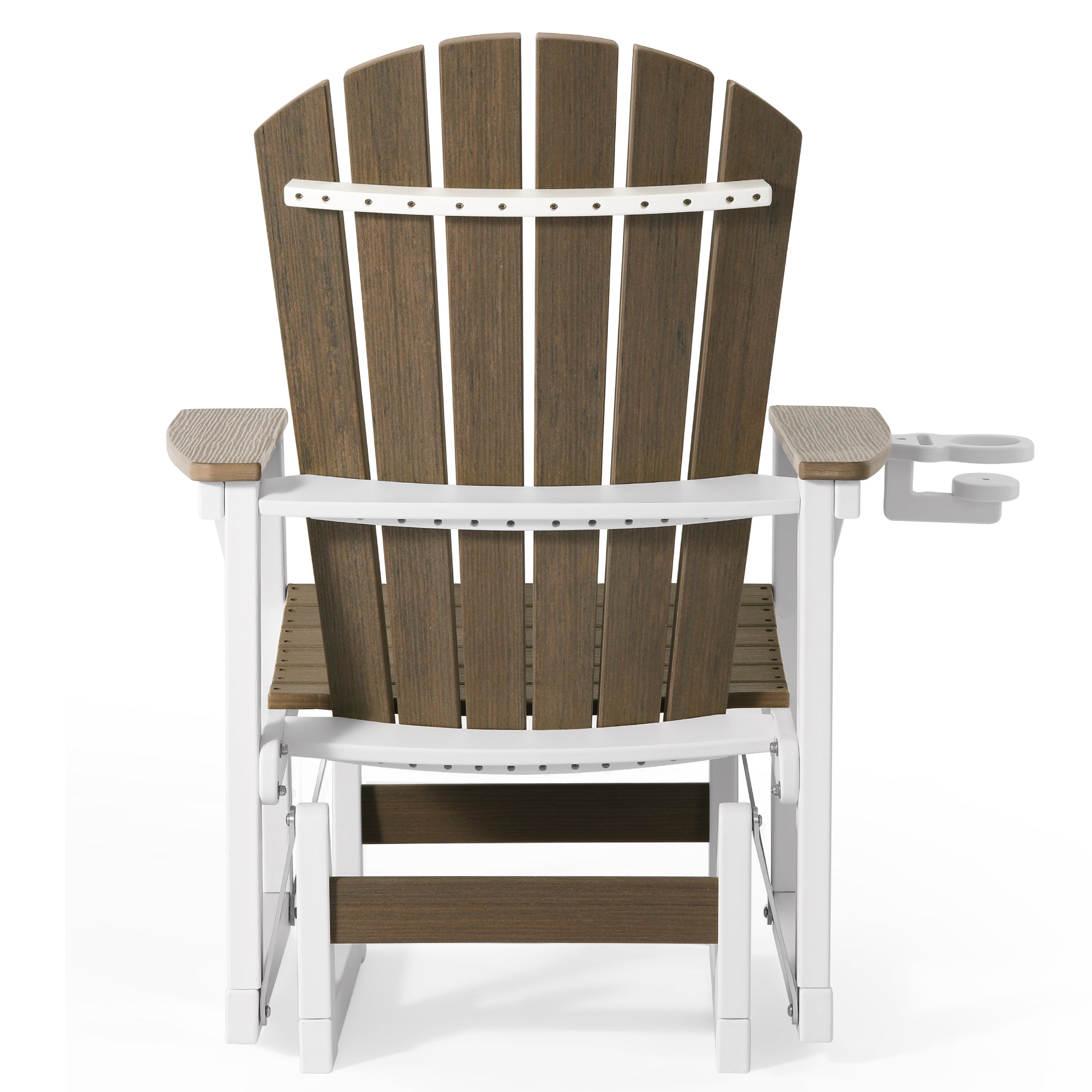Heritage Ridge Adirondack Glider With Cup Holder