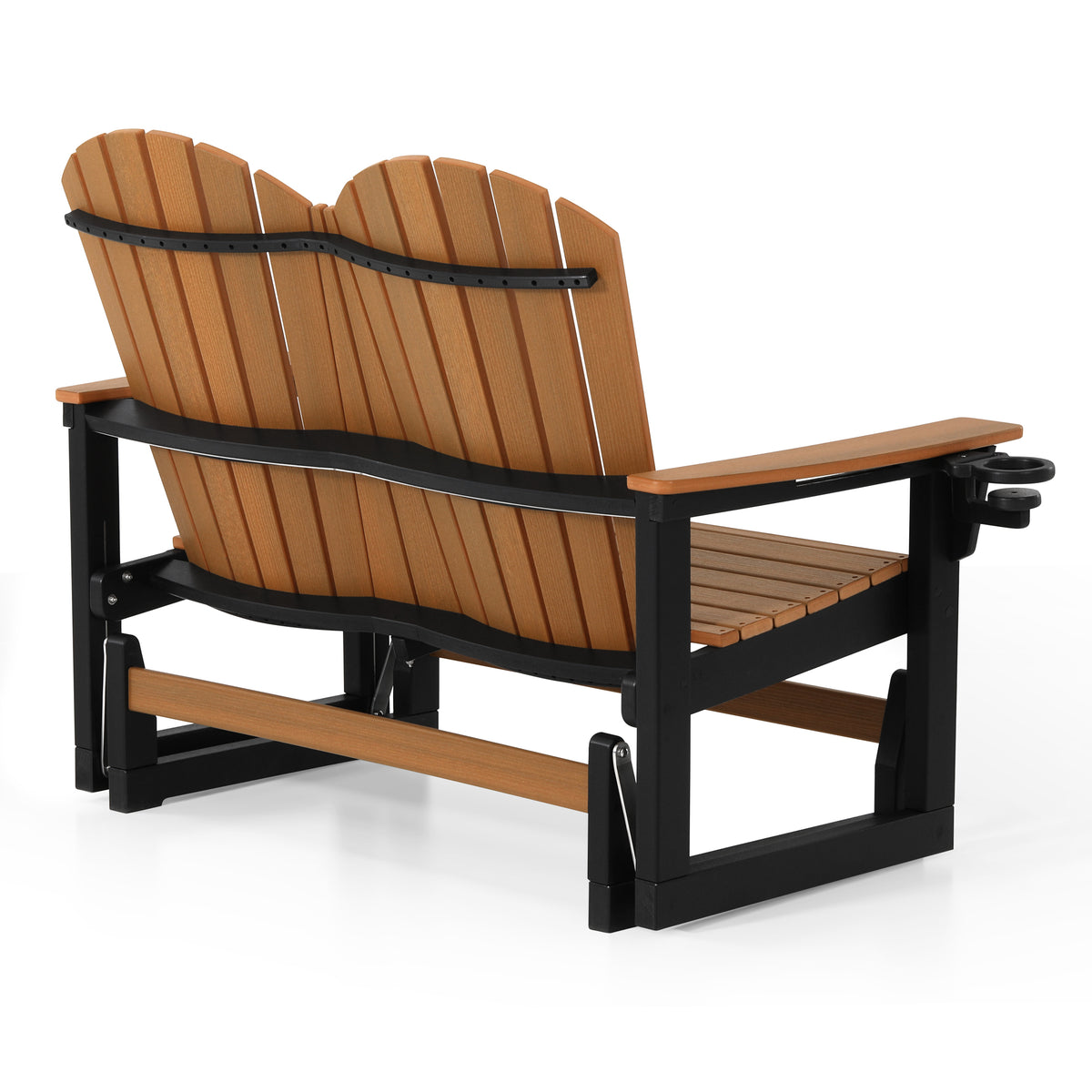 Adirondack 52“ Glider With Cup Holder