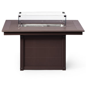 Sedona Rectangular 34" X 46" Fire Pit Table