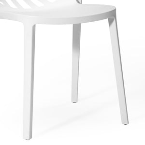 Patio Stacking Dining Side Chair (Set of 2)