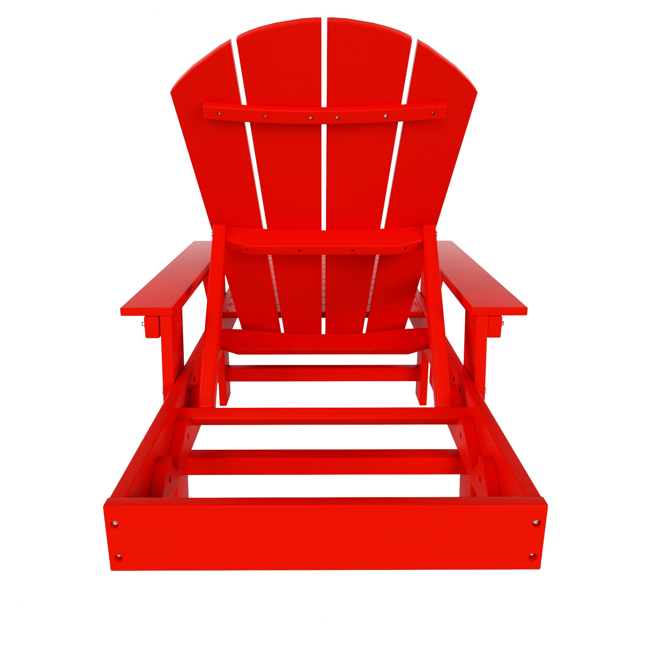 Chatham All-Weather Outdoor Adirondack Reclining Sun Lounger With Arms Rests & Wheels