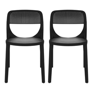 Polyform Stacking Dining Side Chair (Set of 2)