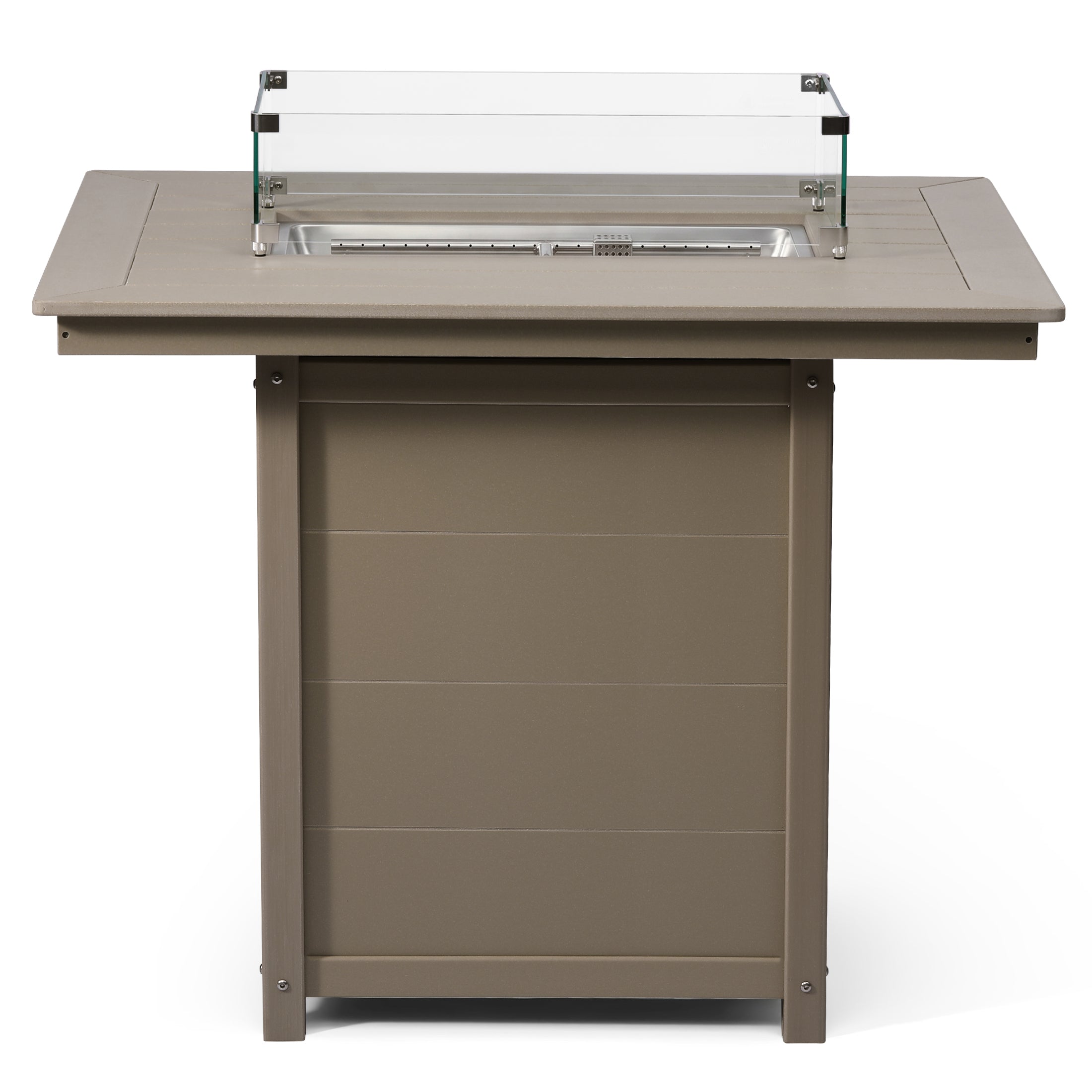 Sedona Rectangular 34" X 46" Counter Fire Pit Table