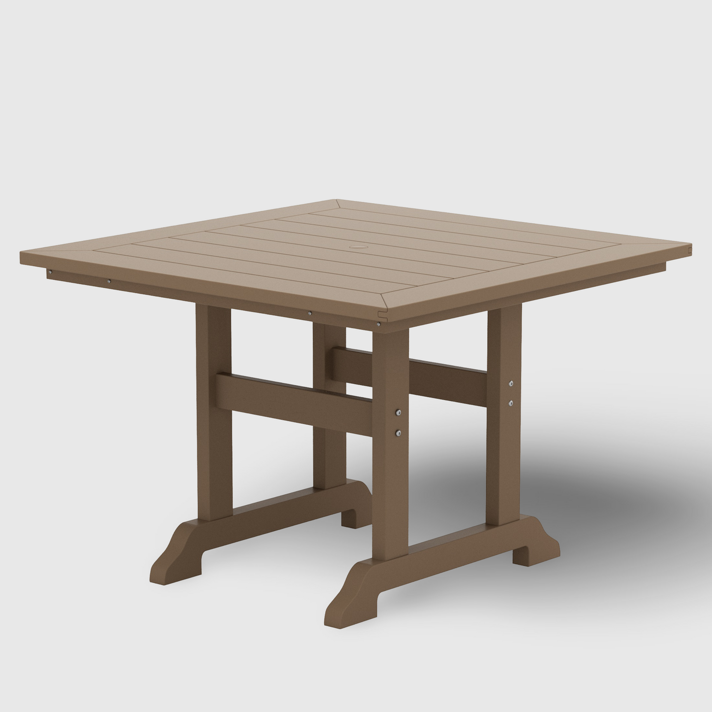 POLYTRENDS™ Tuscany All-Weather Outdoor Square Dining Table (43" Top)