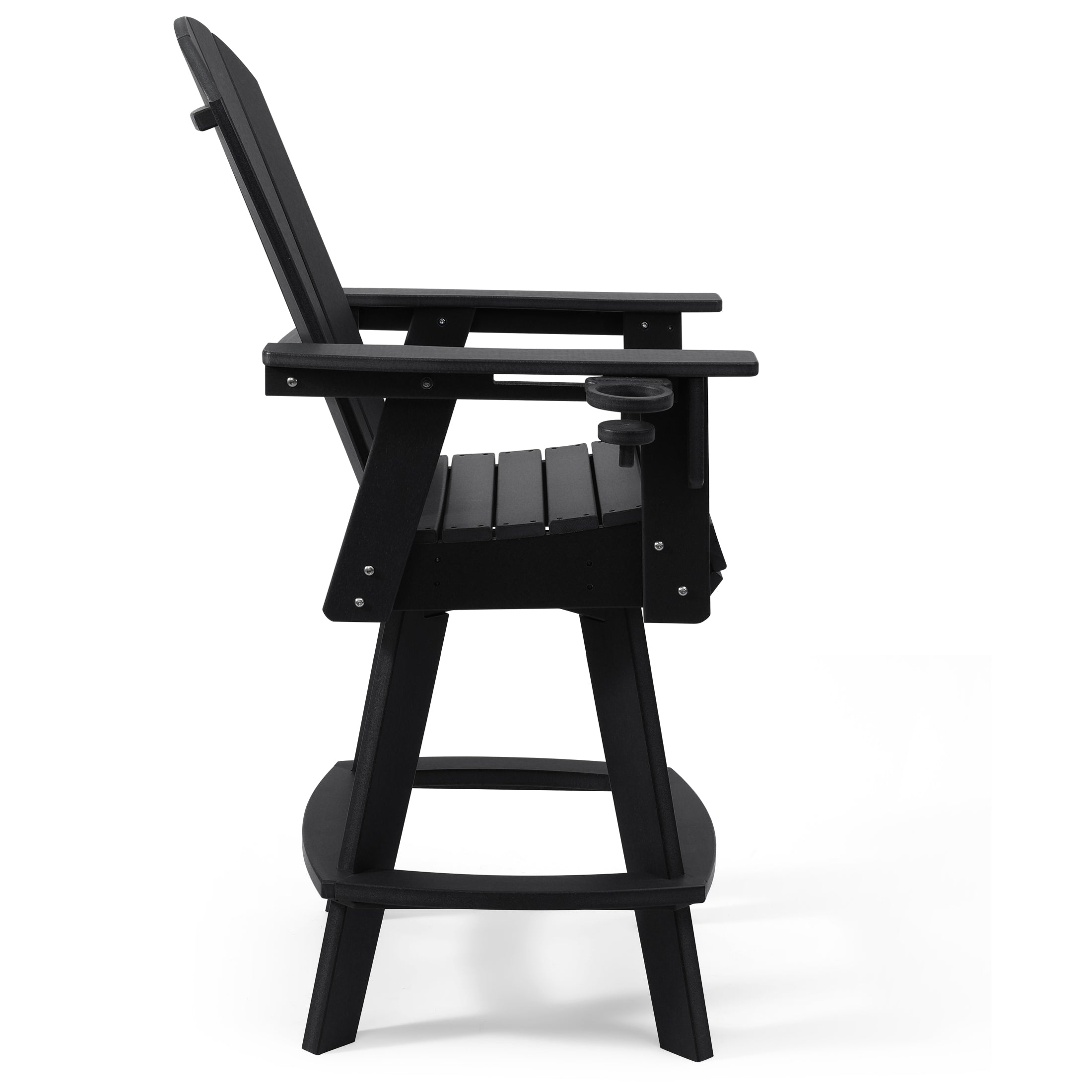 Chatham Adirondack Swivel Bar Chair with Cup Holder