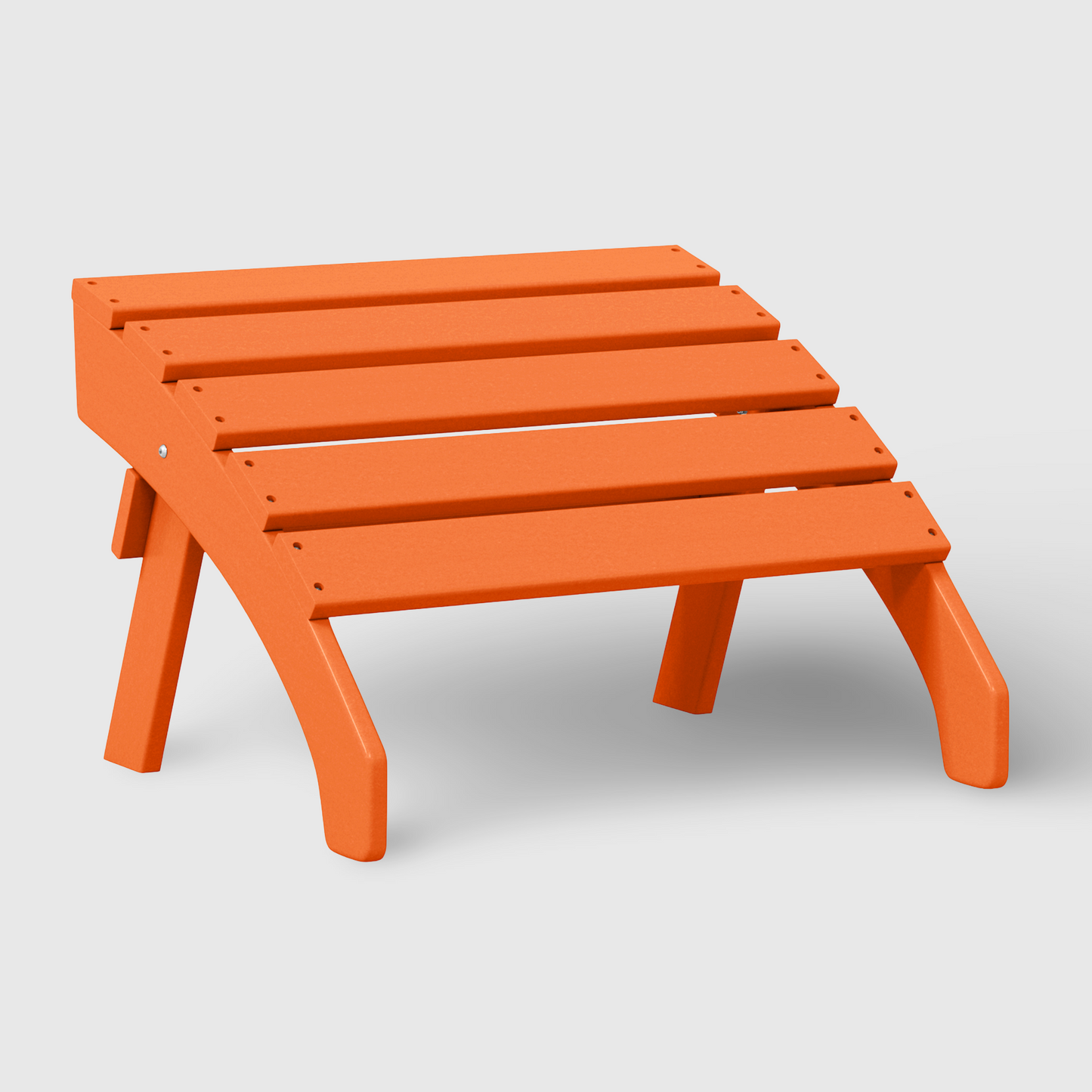 POLYTRENDS™ Westport All-Weather Outdoor Adirondack Folding Foot Rest/Ottoman