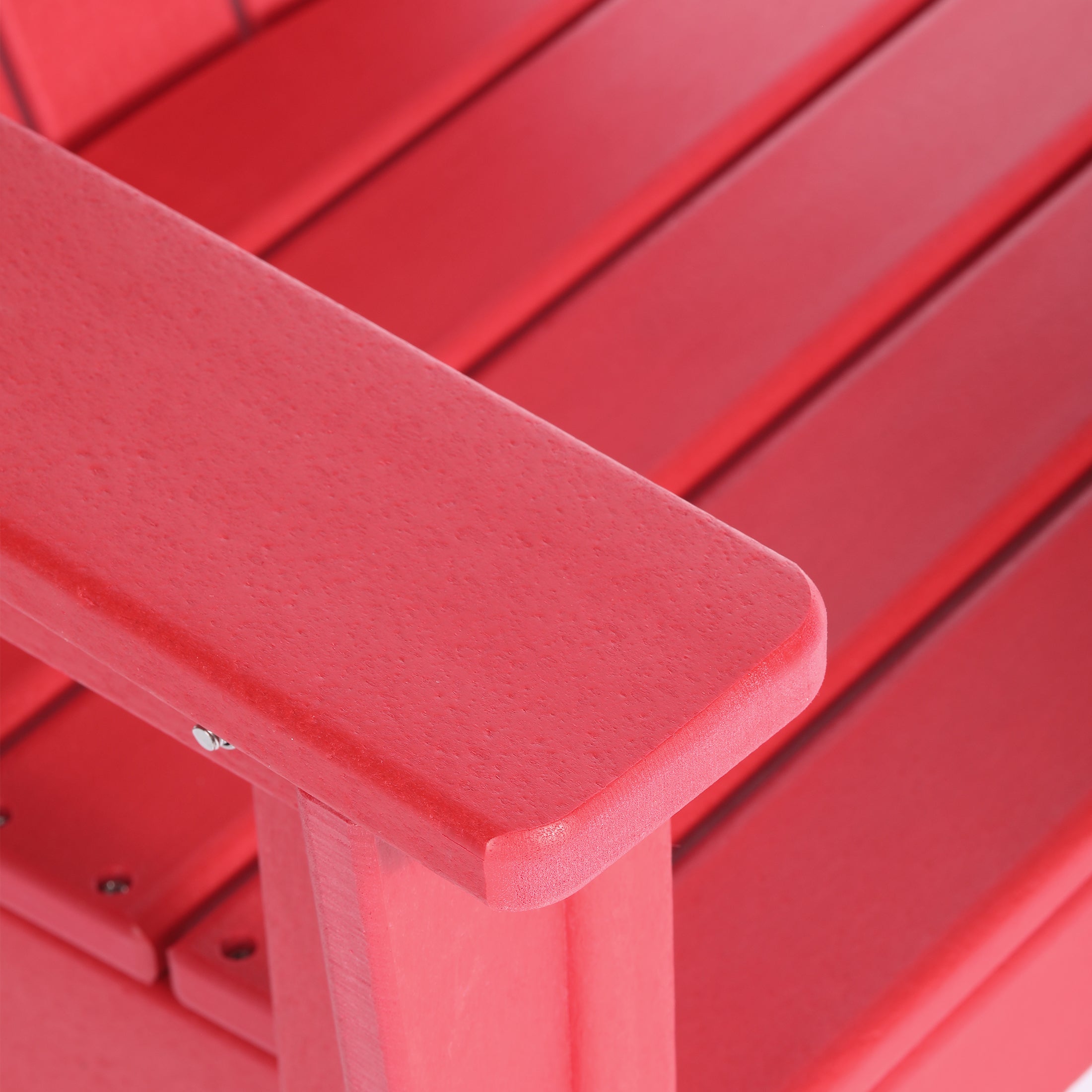 Tiny Terraces Kids' All-Weather Outdoor Poly Adirondack Chair