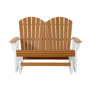 Adirondack 52“ Glider With Cup Holder
