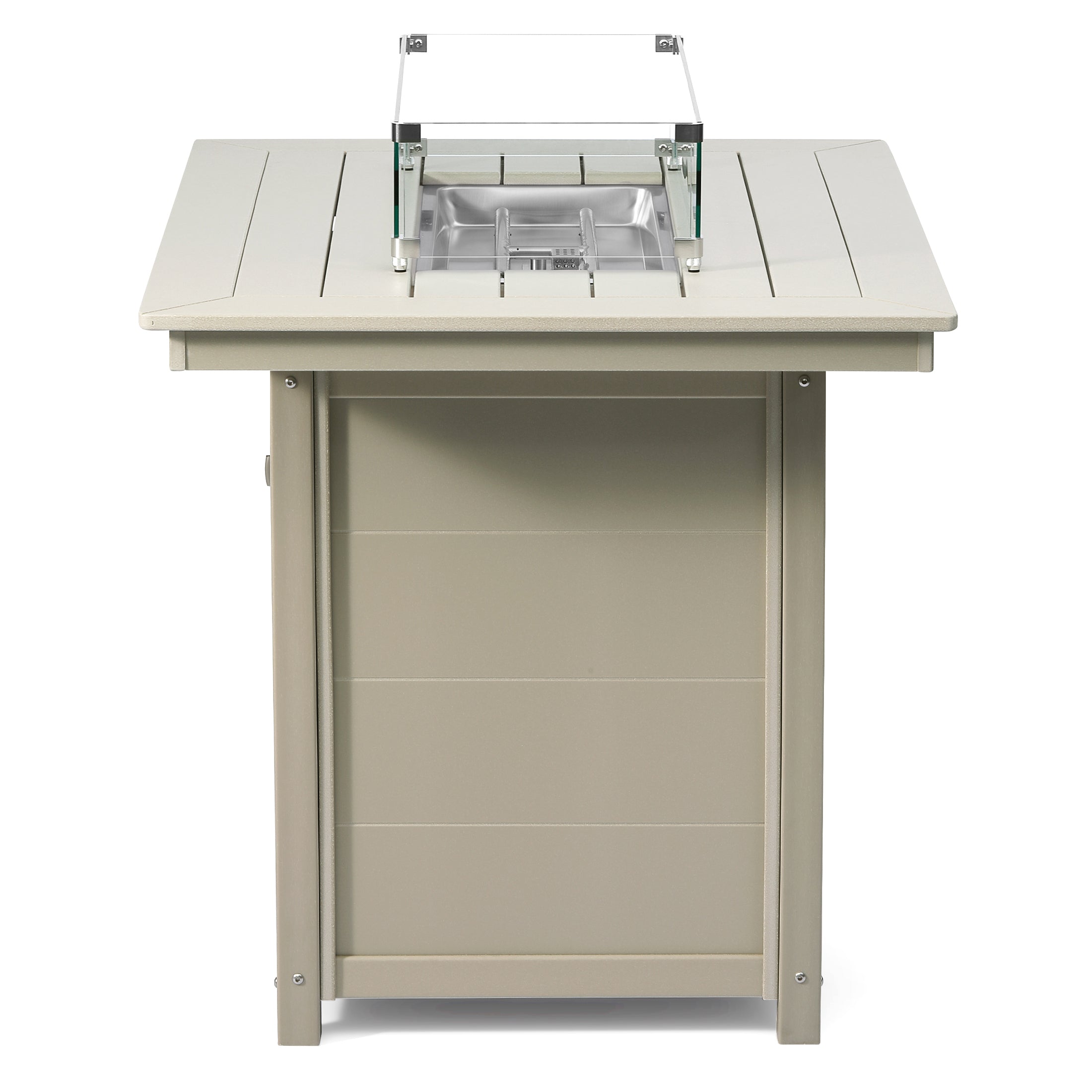 Sedona Rectangular 34" X 46" Counter Fire Pit Table