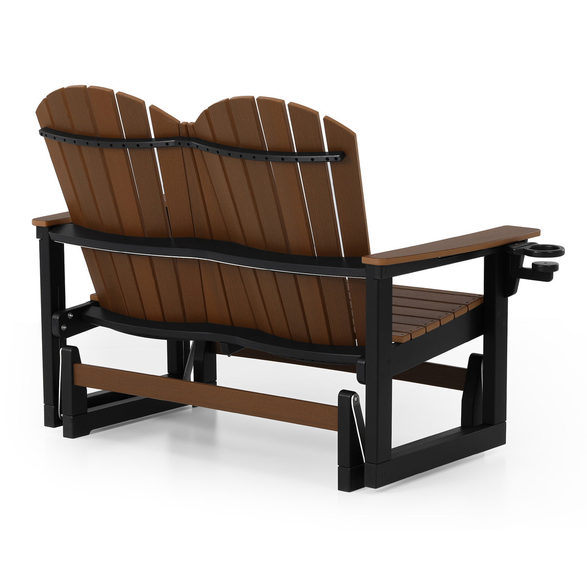 Adirondack 52“ Glider With Cup Holder