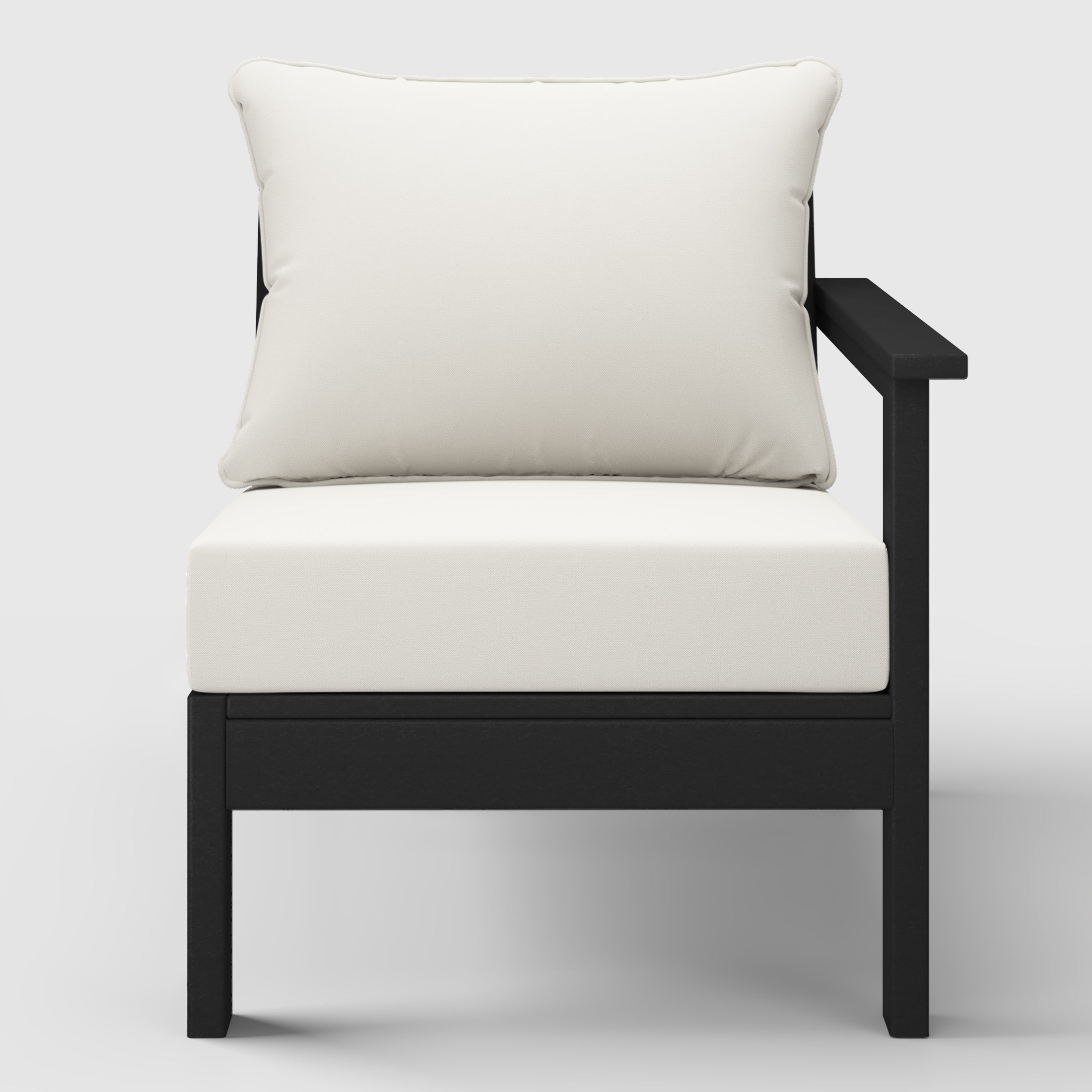 Scottsdale All-Weather Outdoor Modular Deep Seating Right Arm Chair (with Optional Cushions)