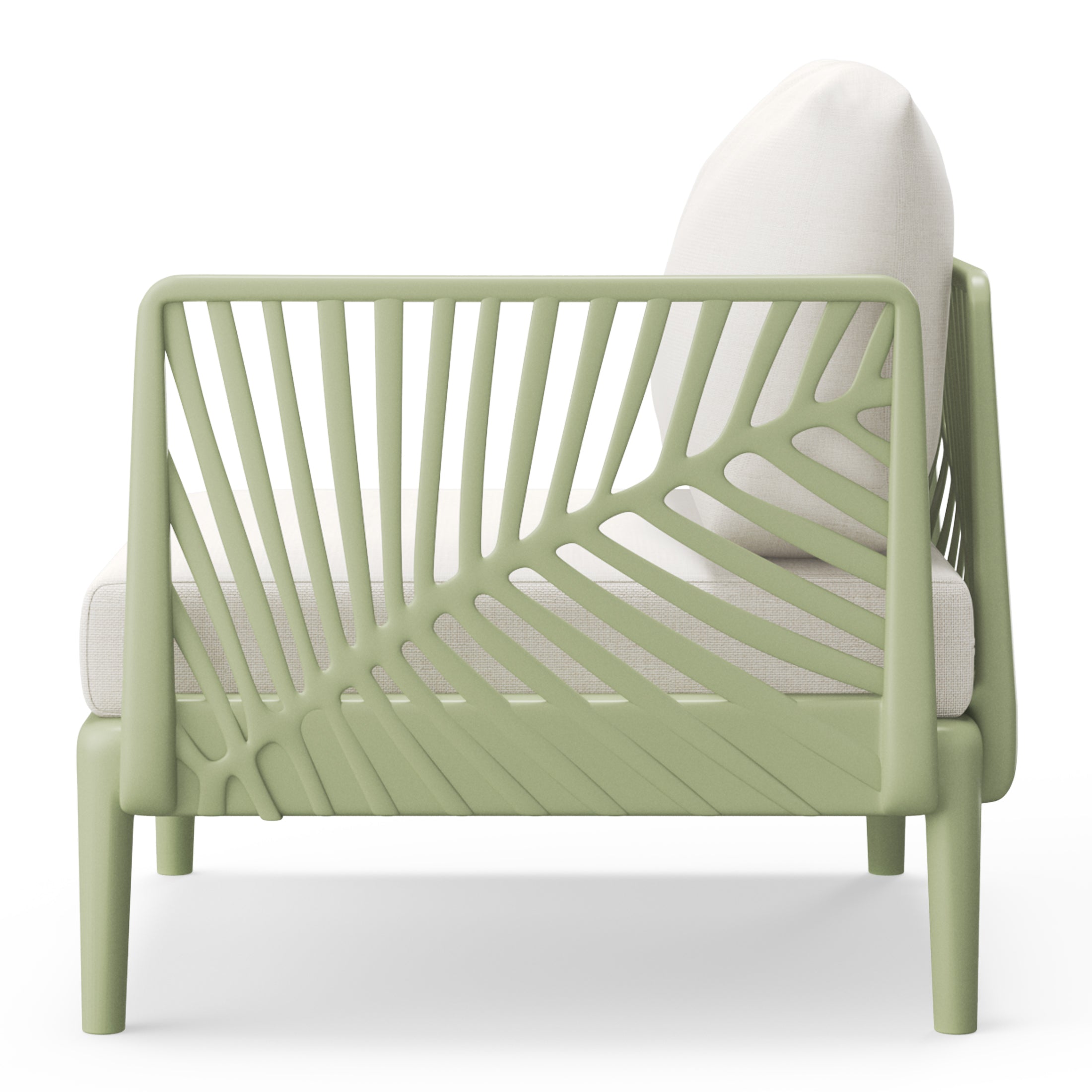 Polyform Deep Seating Right Arm Chair with Cushions