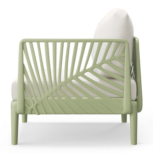 Polyform Deep Seating Right Arm Chair with Cushions