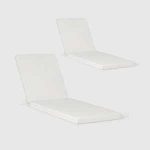 Outdoor Chaise Lounge Chair Cushions Set of 2