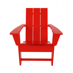 Malibu Modern All-Weather Outdoor Folding Adirondack Chair