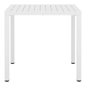 Polyform 31.5" Square Dining Table with Metal Frame