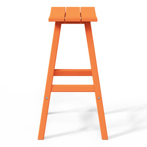 Stockholm All-Weather Outdoor Saddle Bar Stool (29" Height)