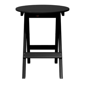 Tuscany All-Weather Outdoor Patio Round Folding Dining Table (24" Top)